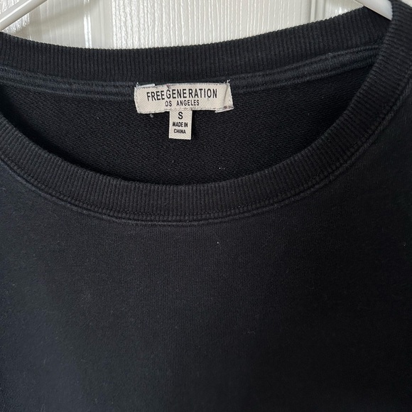 Black Crew Neck Sweater by Wildfox - Picture 2 of 6